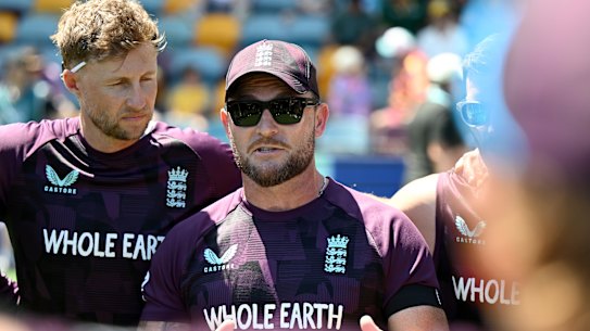 The heat is really on Brendon McCullum and English cricket.