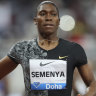 Olympic champion Semenya turns to soccer