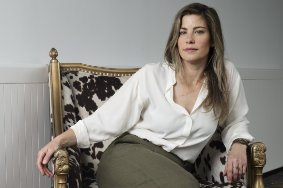 Brooke Satchwell is returning to the stage for the first time in six years in the time-bending epic Oil at Sydney Theatre Company.