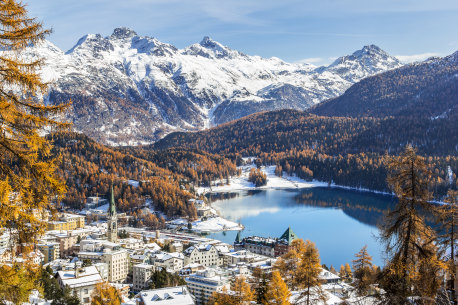 Picturesque St Moritz can be a cheaper alternative to Samedan.