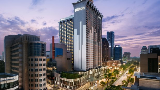 Singapore hotel’s $170 million revamp adds 50 shades of grey