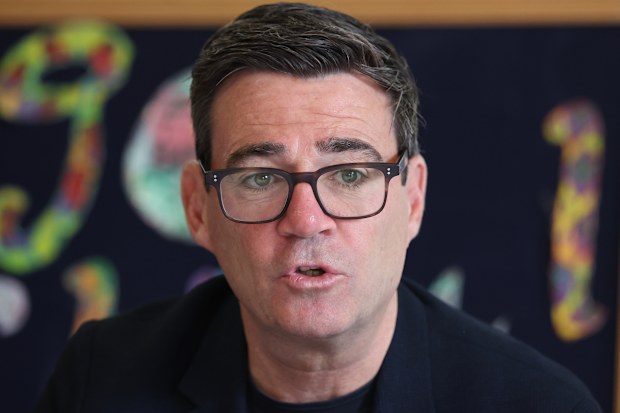 UK Prime Minister Andy Burnham 