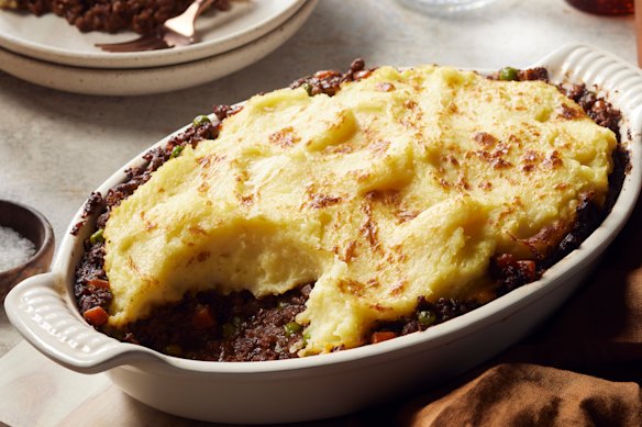 Adam Liaw’s Shepherds’ pie.