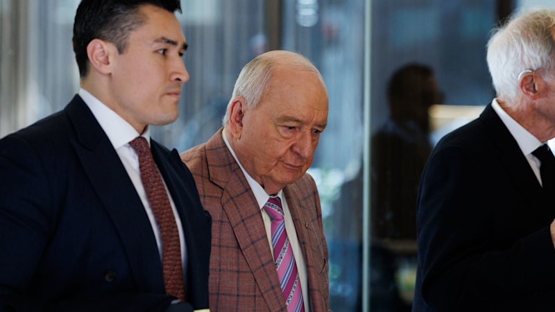 Alan Jones accuser’s mother says son first denied touching, then said he lied