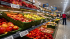 Fruit shopping in a German supermarket. The annual inflation rate slowed to 2.4 per cent in November. 