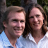 Sophies Stokes with her husband Rob and Mackellar teal independent Sophie Scamps.