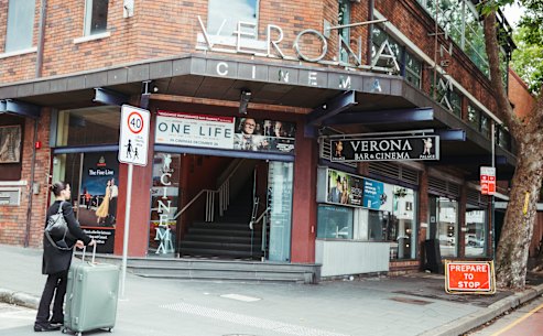 Closing in February: the Verona Cinema in Paddington.