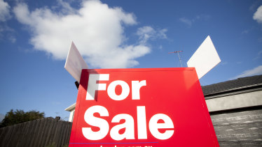 The Commonwealth Bank believes house prices in Sydney and Melbourne could fall by at least 10 per cent in the next six months.
