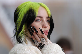 Billie Eilish threw up a veritable middle finger to body shamers with Therefore I Am, which came in at No. 10.
