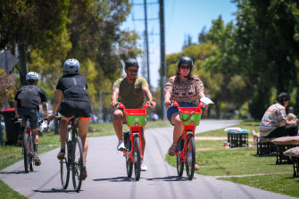 lime uber bike