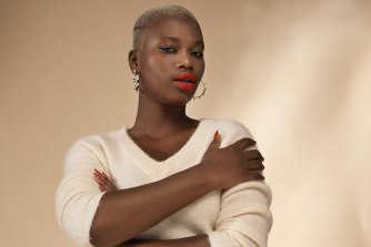 Anti Female Genital Mutilation activist Khadija Gbla from Adelaide.