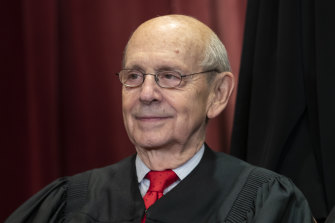 Justice Stephen Breyer in a 2018 photo.