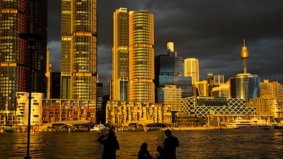 Sydney remains a "very horizontal" city with low densities despite recent building activity.