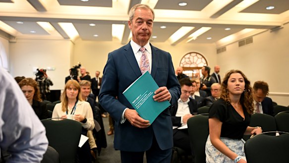 Reform UK Leader Nigel Farage says the “one in, one out” deal is a “humiliation” for Britain.