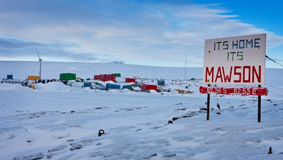 Mawson Station is one of three Australian bases in Antarctica.