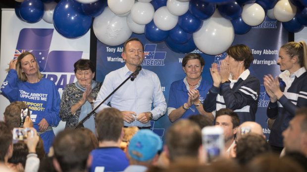 Tony Abbott admits defeat to independent Zali Steggall for the seat of Warringah on Saturday.