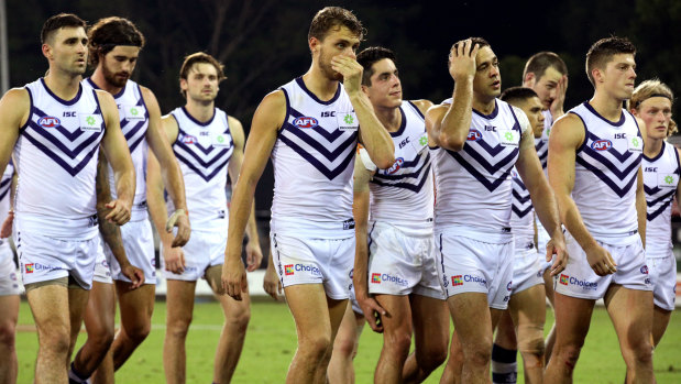 The trudge to the finish line of season 2018 is looking to be a long, painful one for the Dockers.