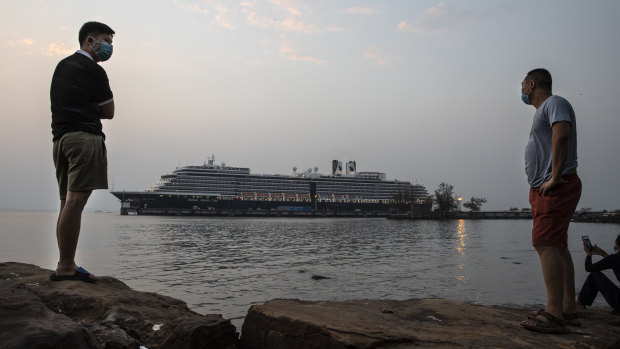 All passengers from the Westerdam, docked in Cambodia, have now been cleared of coronavirus.