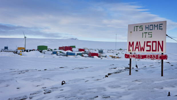 Mawson Station is one of three Australian bases in Antarctica.