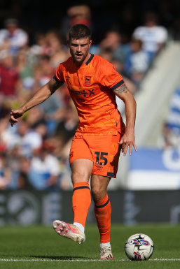 Cam Burgess playing for Ipswich Town in August.