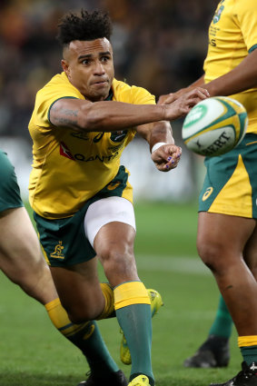 Will Genia was injured at AAMI Park.