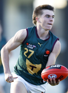 Colby McKercher is Tasmania’s leading AFL draft prospect this year.