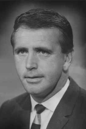 Commentator Mike Williamson, pictured here in 1970.