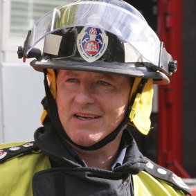 Greg Mullins as NSW Fire and Rescue Commissioner.