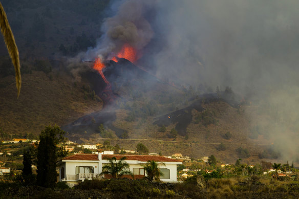 A volcano on Spain’s Atlantic Ocean island of La Palma erupted on Sunday after a week-long build-up of seismic activity.