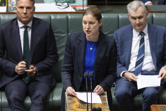 Housing Minister Julie Collins will reintroduce Labor’s $10 billion housing bill to parliament on Wednesday.