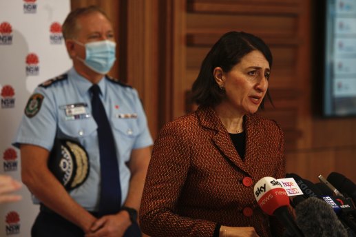 NSW Premier Gladys Berejiklian says her state has carried the load of the nation during the pandemic.