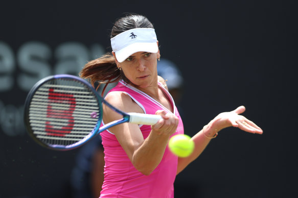 Ajla Tomljanovic  is back at the Open.