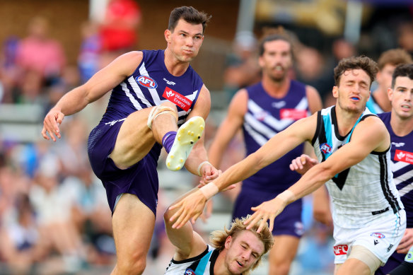 Jaegar O’Meara doesn’t feel like he can be compared to Fremantle legend David Mundy.