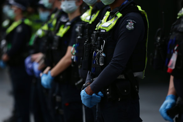 Victoria Police say officers responded to a triple zero call in seven minutes.