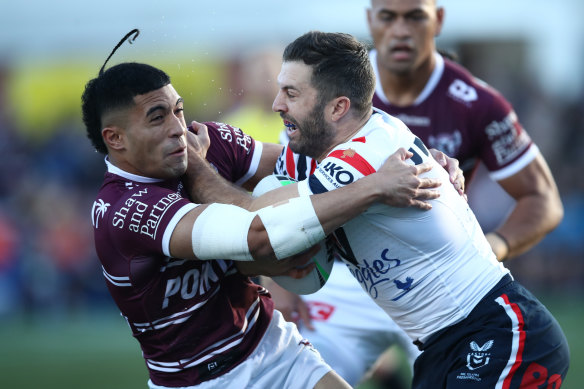 James Tedesco returns for the Roosters after being rested last round following a tough Origin period.