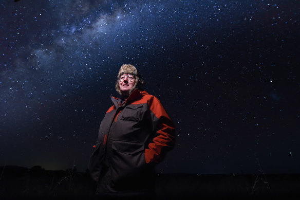 Astronomer, Professor Graeme White.