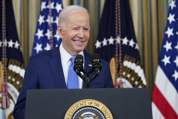 US President Joe Biden discusses midterm vote results.