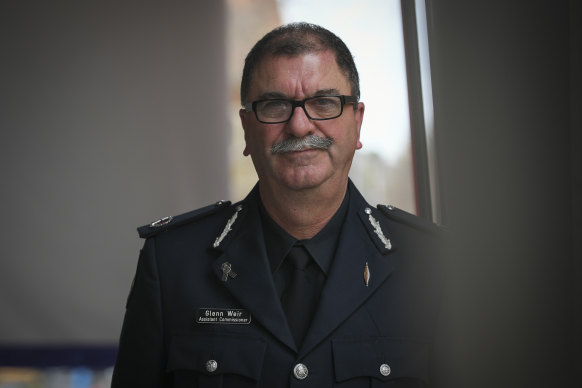 Victoria Police Assistant Commissioner Glenn Weir.