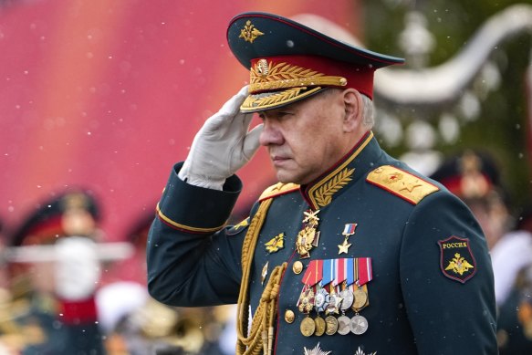 Outgoing Russian Defence Minister Sergei Shoigu.
