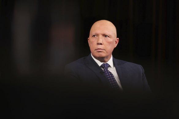 Defence Minister Peter Dutton.