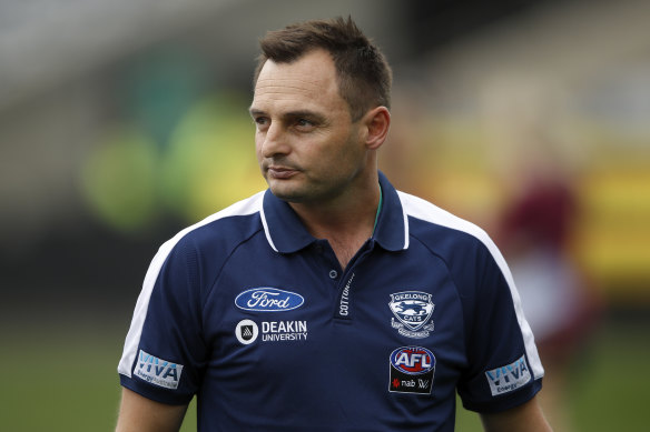 Cats coach Paul Hood has floated the idea of a 25-metre penalty to be awarded at the umpires' discretion.