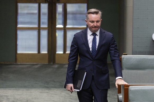 Climate Change Minister Chris Bowen is expected to say the credits were never more than an accounting trick.
