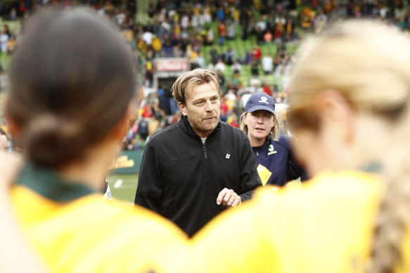 Tony Gustavsson has flicked the switch back into “tournament mode” for the Matildas.