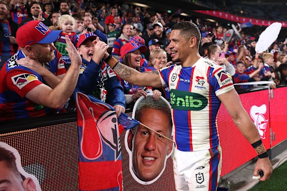 Dane Gagai will return home to Brisbane next season after five years in Newcastle.