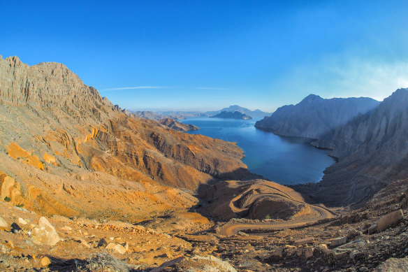 Oman’s Musandam Peninsula is like Norway’s fjords.