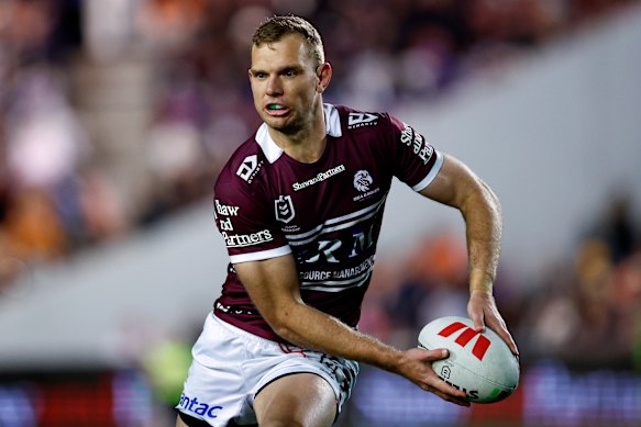 Tom Trbojevic in action on Friday night.