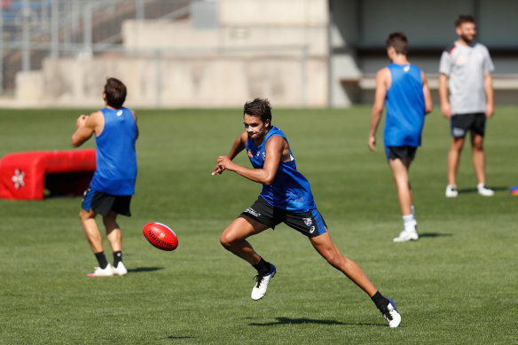 Jamarra Ugle-Hagan still faces obstacles in his bid for an AFL debut. 