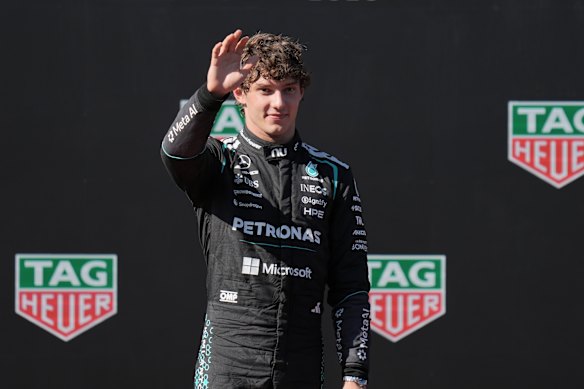 Kimi Antonelli has won the Spanish Grand Prix 