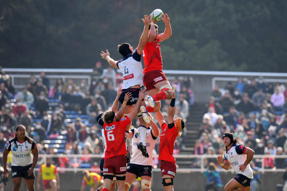 The Melbourne Rebels struggled as they made numerous errors and appeared under-prepared in their loss to the Sunwolves in Fukuoka.