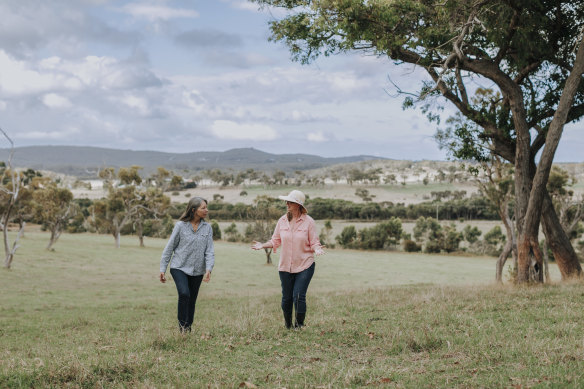 Pip Tilbrook and Wendy Coffey want more transparency in mining applications.